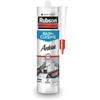 Mastic sanitaire - rubson - 280 ml - élastomère silicone - anti-moisissures - ardoise