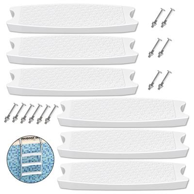 Pool Pedal Universal Heavy-Duty Anti-Slip Safer Step Design Anti-rust Pool Ladder Tread Replacement
