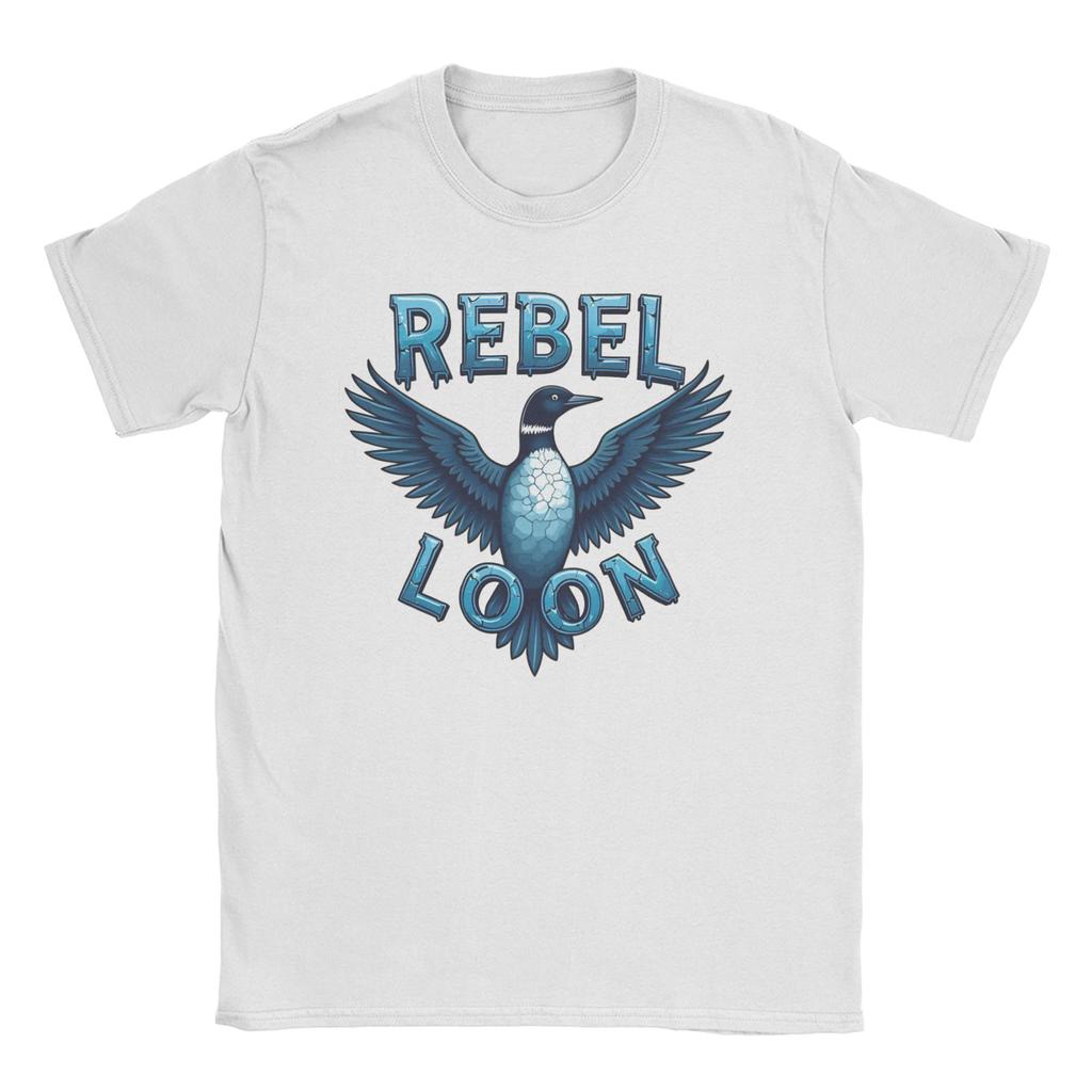 Unisex Womens TShirt Minnesota Rebel Loon Bird Novelty 100 Cotton Tees Short Sleeve T Shirts Round Neck Clothes Gift Idea