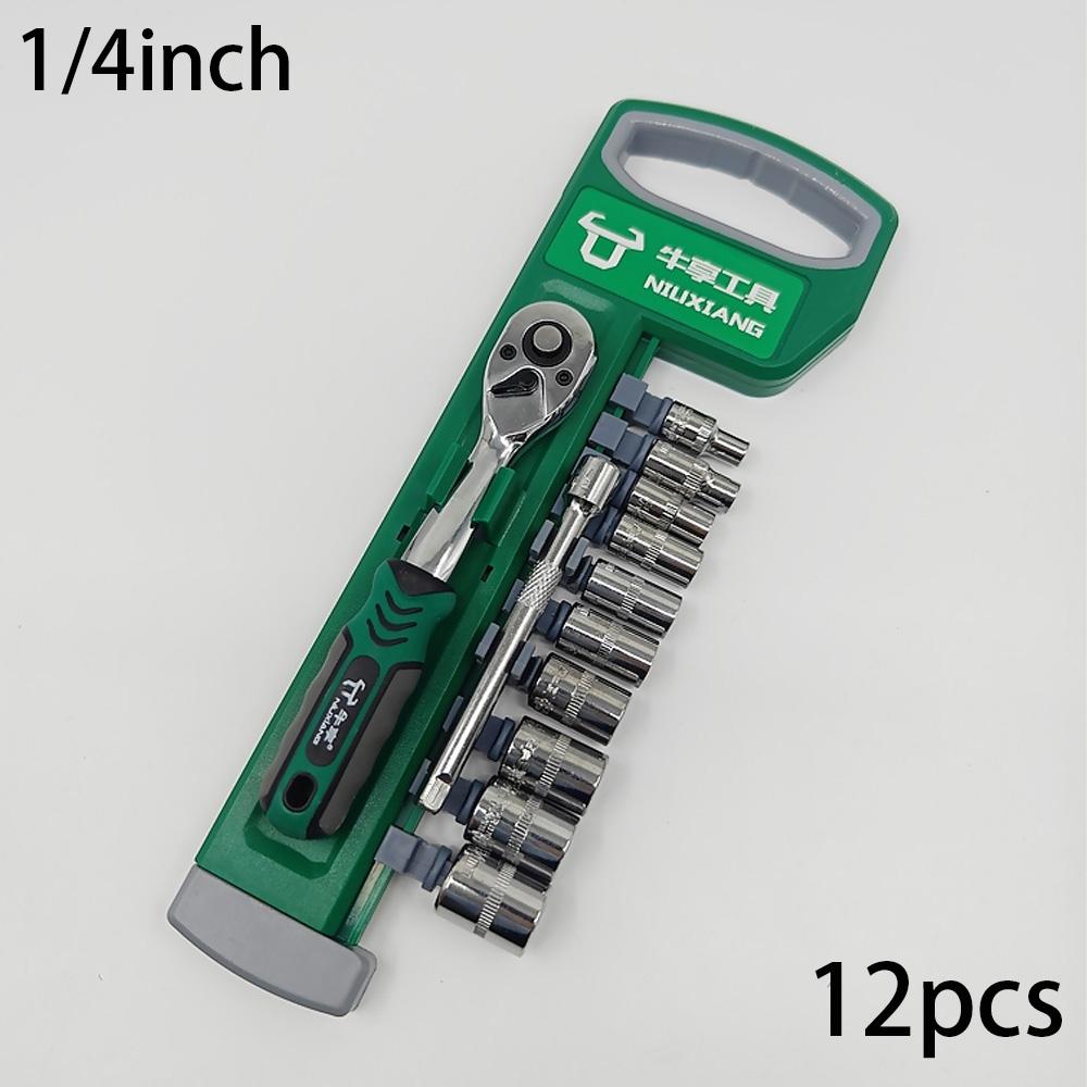 

Tool Spanner Wrench Box Mechanic 1/2 Car Socket 1/4 3/8 Tools Repair Ratchet Set Hand Garage Workshop Automotive