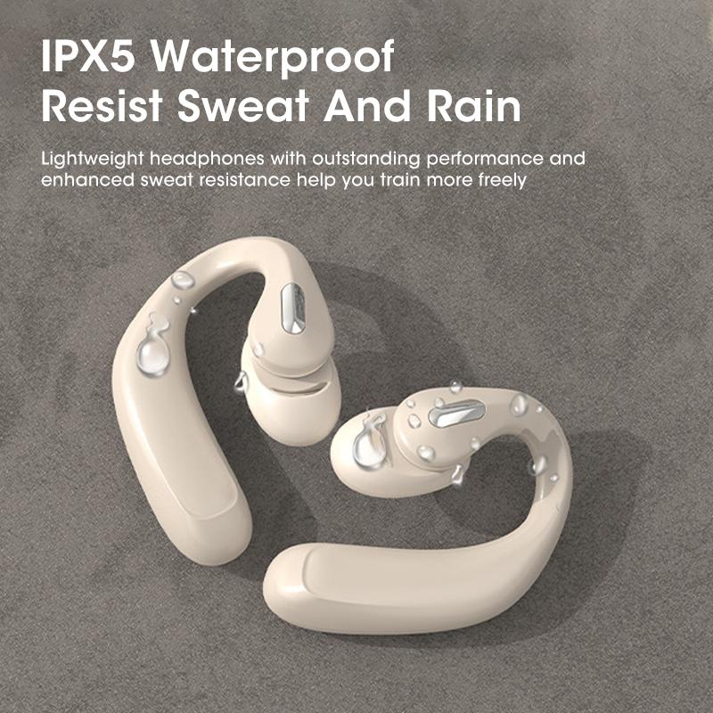 2025 Niye OWS Wireless Bluetooth Headset Air Conduction Sports Earhook Bluetooth 5.3 TWS Earbuds with Microphone