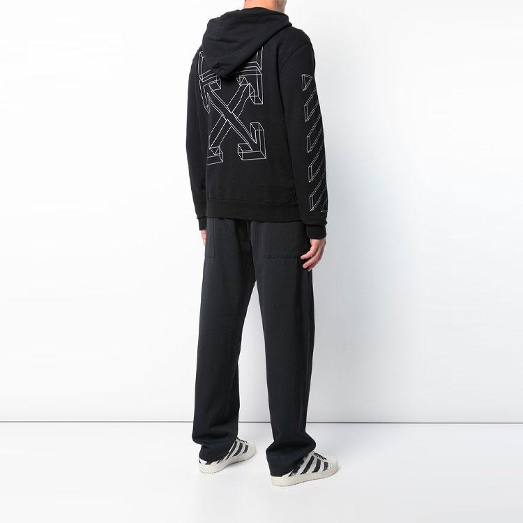 Off-White COVIRGIL ABLOH Print Men's Normal Size Black OMBB033E181920021001