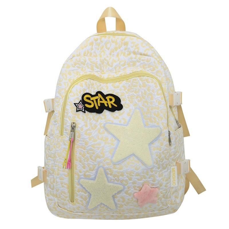 Cute Korean Style Nylon School Backpack For Girls Breathable And Lightweight Durable With High Color Value