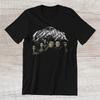 COMMODORES Anni '70 '80 Musica Funk Soul su Maglietta in Cotone Ring Spun T-Shirt Unisex