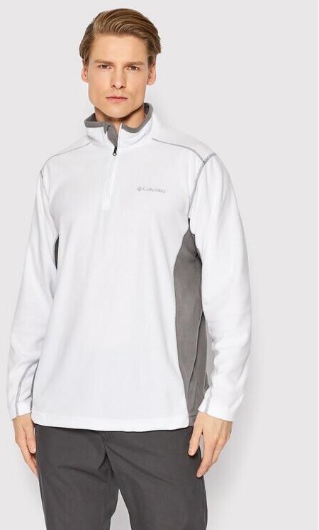 

Куртка Columbia Men s Klamath Range II Half Zip Fleece Pullover-Tall white/city grey L