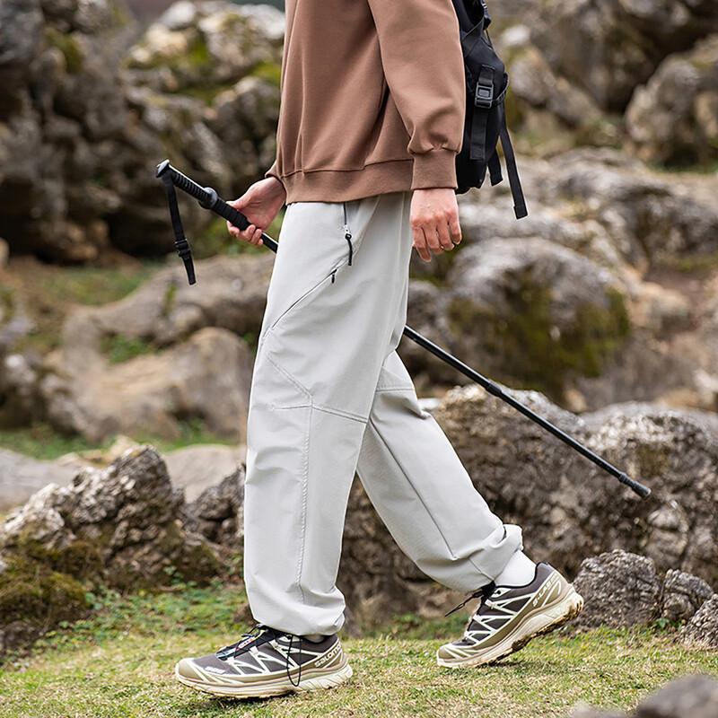 Demana Men's Moisture-Wicking Straight-Leg Casual Pants