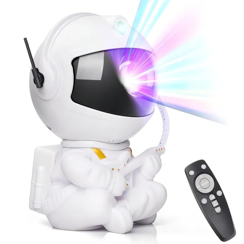 Astronaut Galaxy Star Projector Light Sky Nebula Lamp Home DIY Sticker Room Bedroom Decoration Night Lamp Christmas Gift
