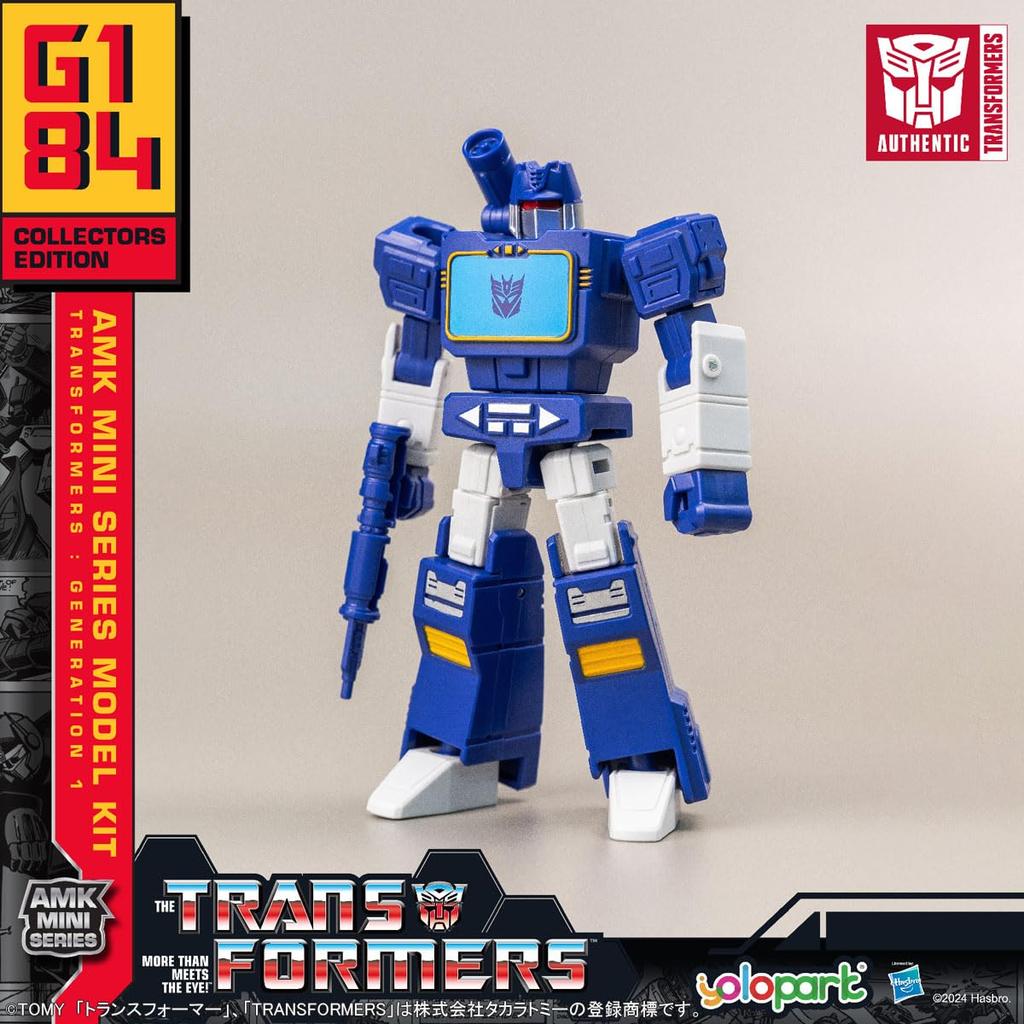 Doyusha Transformers AMK MINI Series 04 Soundwave Non-Scale Painted Plastic Model