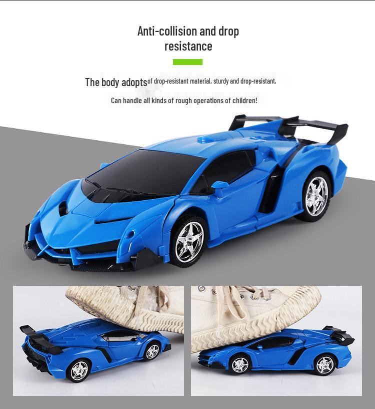 Xuezhi Shan 1023 Electric 1:18 Remote Control Transforming Car Robot - Children's Toy