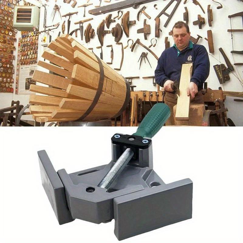 90-Grad-Winkel, Schweißecke, rechtwinkliger Befestigungsclip, Klemmhalter, Holzbearbeitung, Bilderrahmen, Glasklemme, Handwerkzeug für Möbel