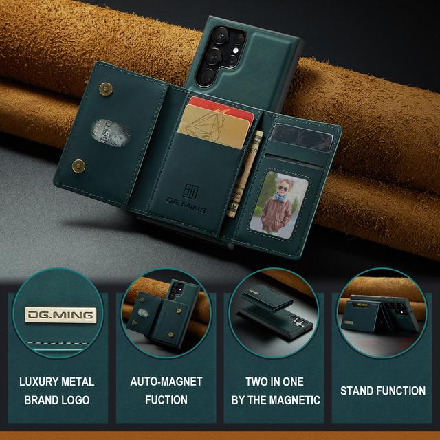 S23 Ultra Cases Fall Protection Business Leather Bag Case For Samsung Galaxy S23 Ultra S 23 Plus Card Pocket Phone Cover