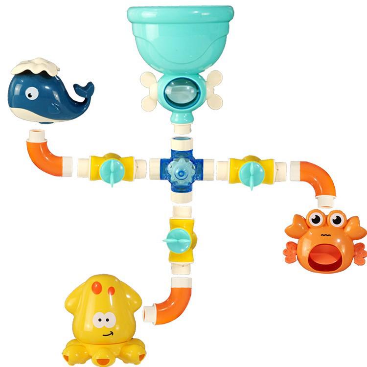 Cross-border Dinosaur Water Spray Spinner Toy for Infants & Toddlers - Fun Bath & Shower Play