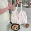 Lazy Large Capacity Tote Bag Belted Nylon Shoulder Bag Casual Underarm Bag Spring Summer New Dot Design Casual Handbag