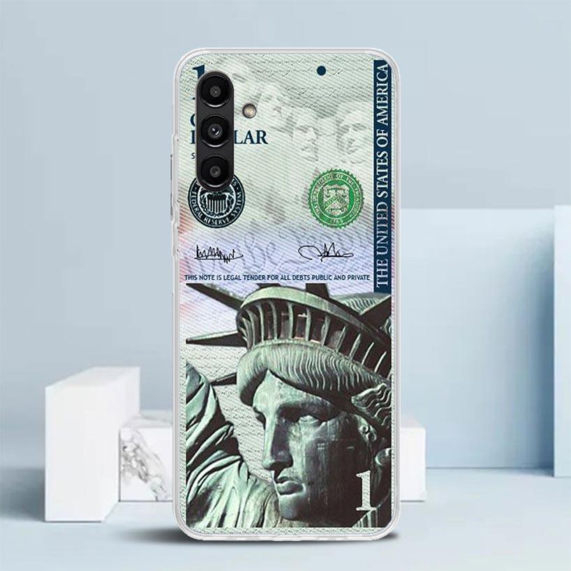 Banknote Dollar Cash Money Phone Case For Samsung Galaxy A17 A37 A57 A16 A15 A14 A13 A56 A55 A54 A53 A36 A35 A34 A33 A26 A25 A24