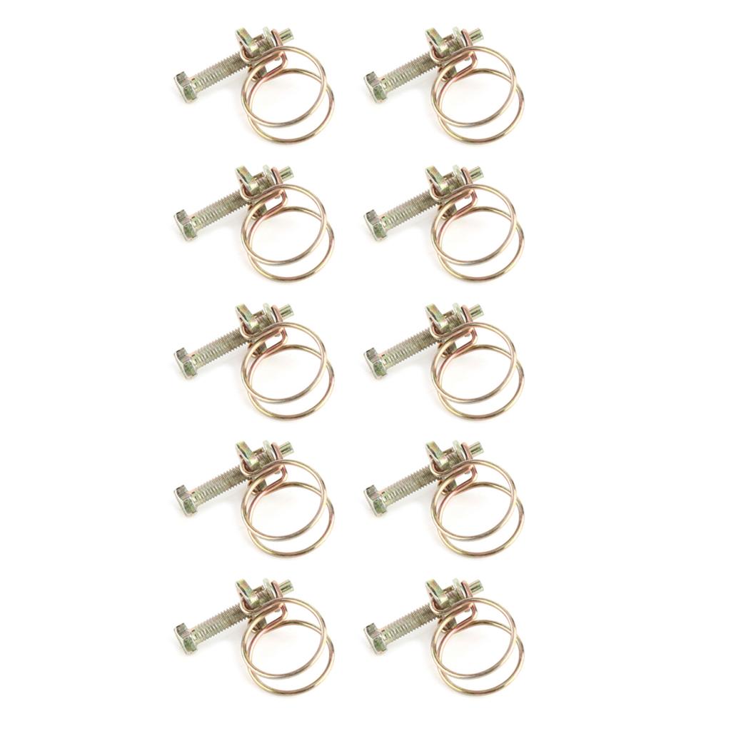 Stainless Steel Water Hose Clamp Pipe Clip Hoop Plumbing (1300CMm-16mm)