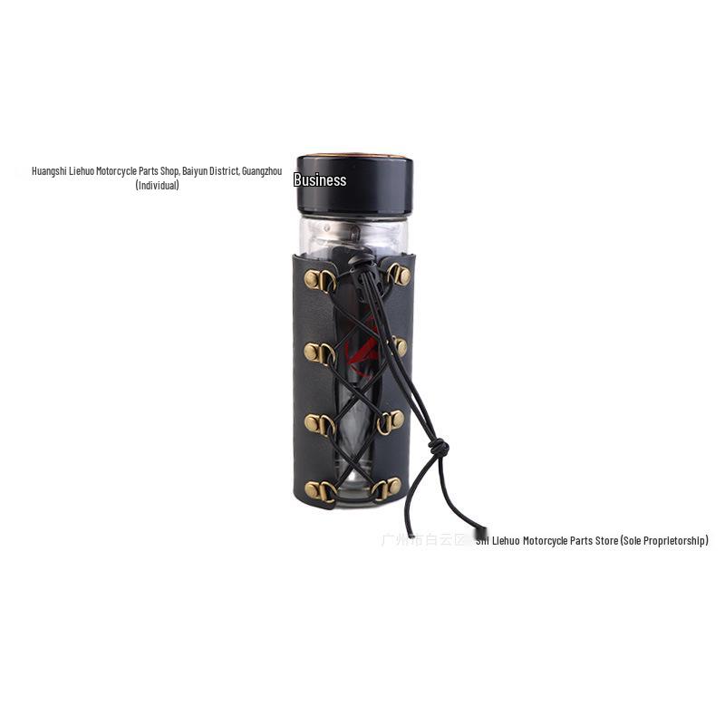 Mountain & Commute Bike PU Leather Insulated Water Bottle Holder