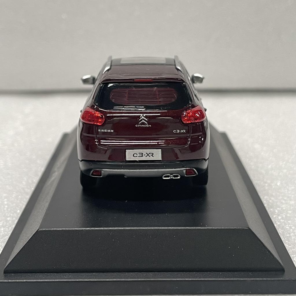 AFD1   Static Die Casting 1:43 Scale Simulated Citro C3-xr Citroen Alloy Off-road Vehicle Collection Memorial Car Models