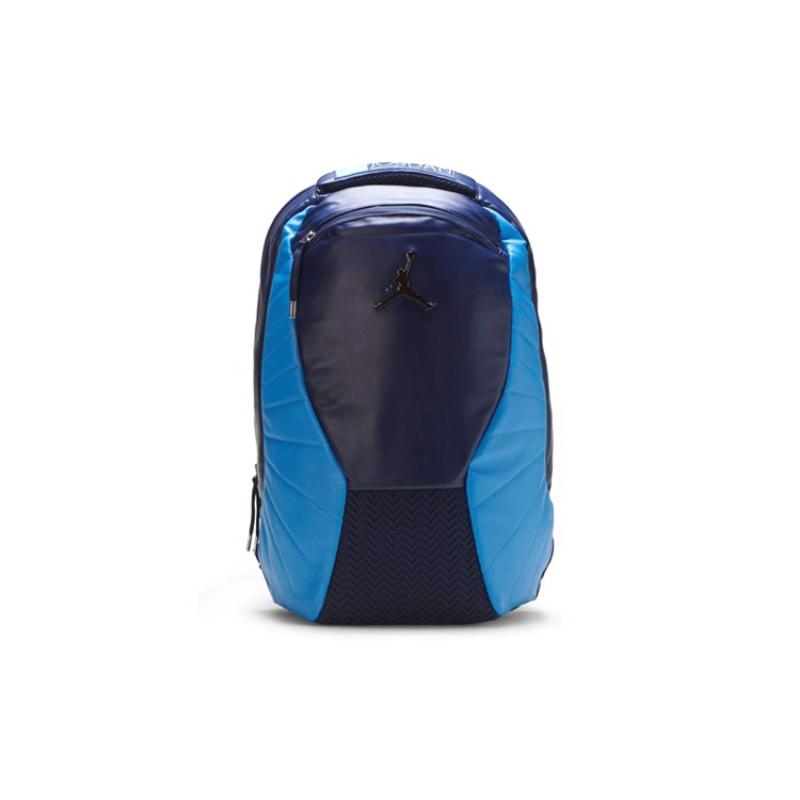 Jordan Polyester Basketball Bag Backpack Regular Unisex Blue Black Jordan 9A1773-003