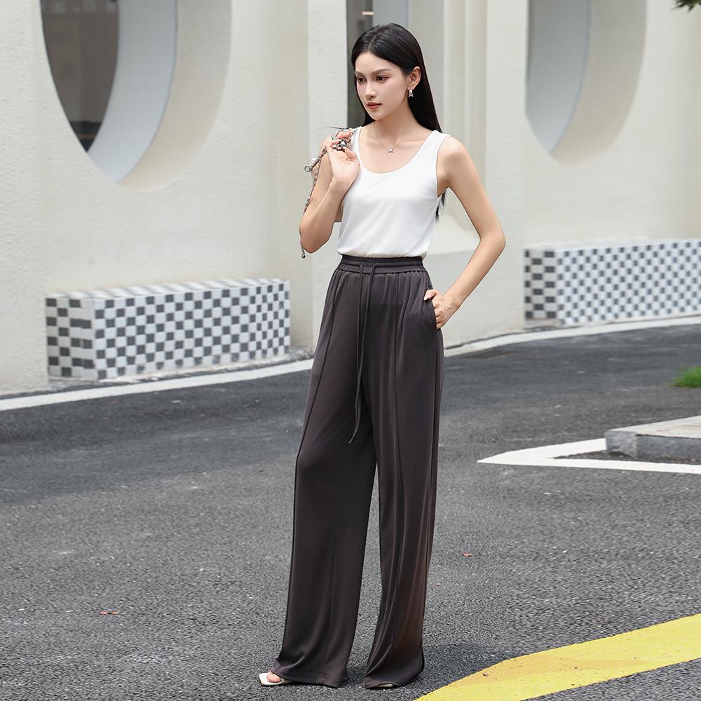 MIXMAX Casual Versatile Temperament Fashionable Age Reducing and Slimming Pants