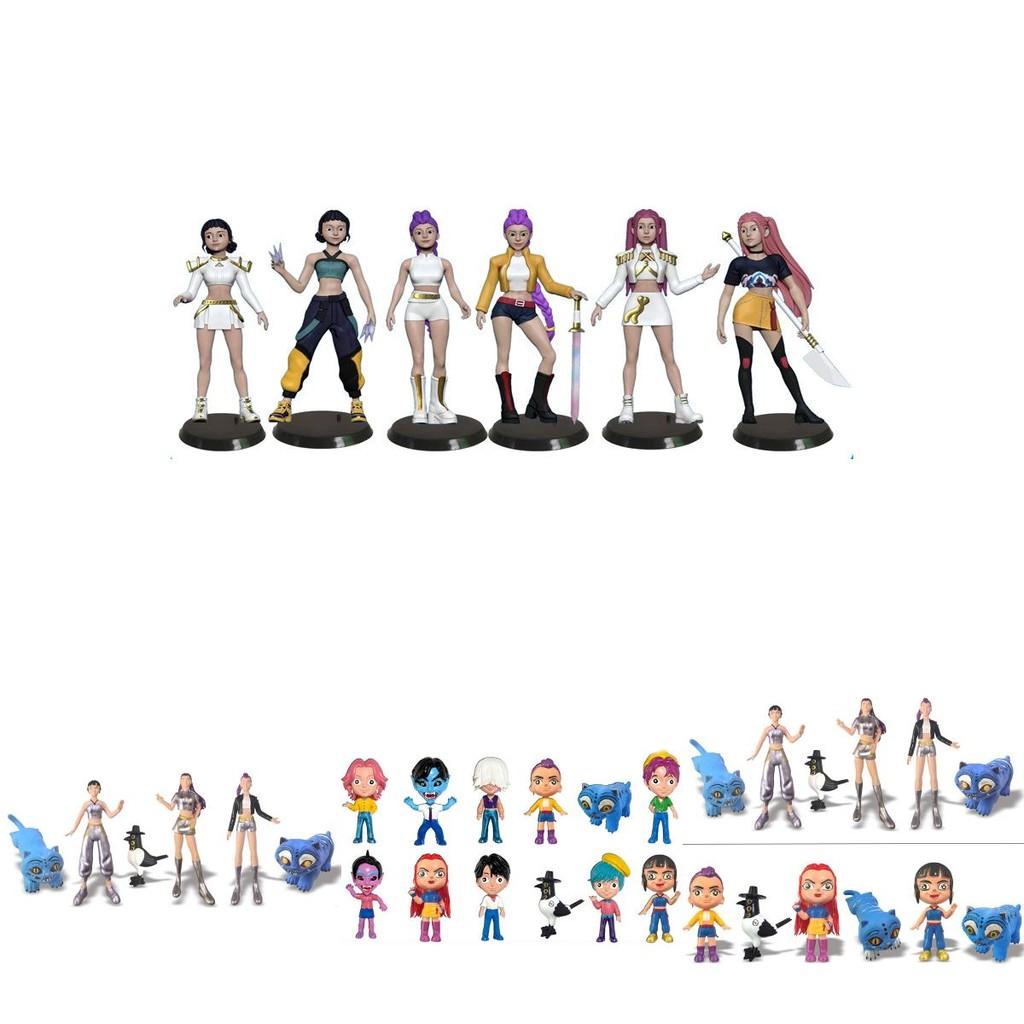 Kpop Demon Hunters Pvc Game Figure Model Collectible Desktop Decor For Fans