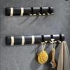 Wall-Mounted Folding Hook for Bathroom, Kitchen, Living Room, Wardrobe - 1 To 6 Row Hooks for Coats, Hats, and Clothes.