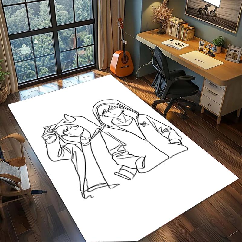 

My Hero Academia Area Floor Mat Non Slip Washable Large Rug Gamer Room Bedroom Decor 60x90cm
