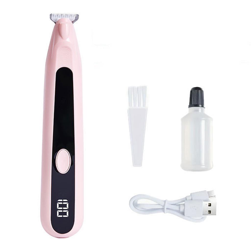 Pet Paw Trimmer Cordless Dog Foot Hair Shaver USB Rechargeable Ultra-Quiet Operation Calming Pets During Grooming Sessions