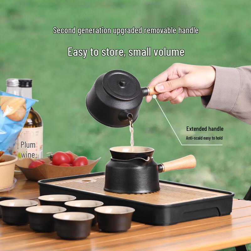 Portable Ceramic Travel Tea Set