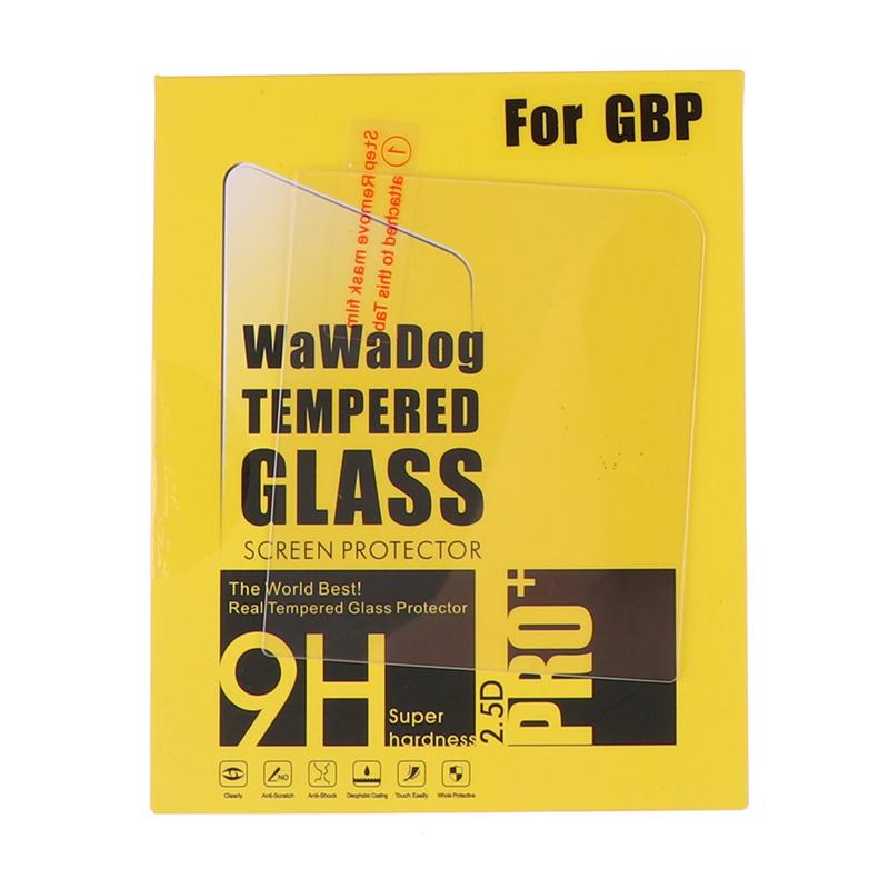 1 Set För Gameboy Advance GBA För Gameboy Color GB GBC GBP GBA SP Konsol Skärmskydd Film Skydd Härdat Glas