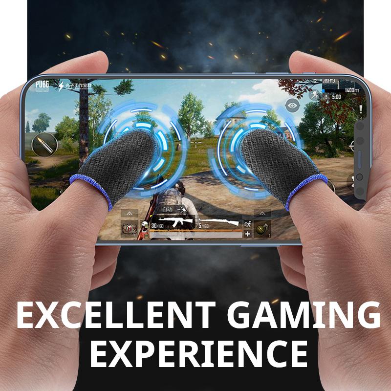 20/40pcs Mobile Game Fingertip Cover Sweatproof Anti-slip Touch Screen Finger Sleeve Breathable Gaming Fingertip Cover For Gamer 5