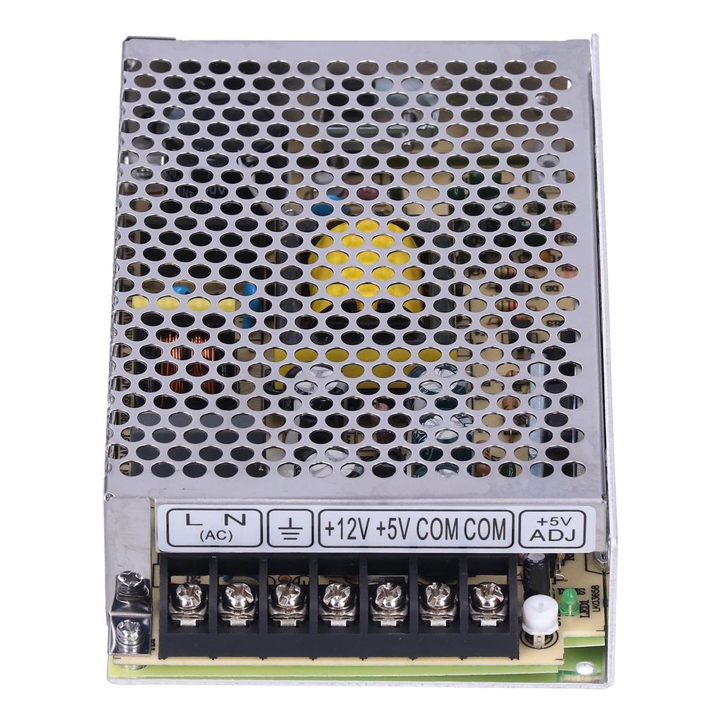 BERM Switching Power Supply Dual Output DC 5V 4A 12V 3A Input Voltage 115 230VAC D 60A
