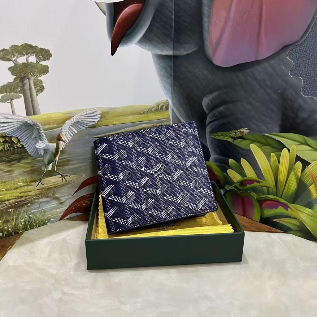 Goyard Unisex Multi-Kartenfach-Geldbörse: Trendiges, tragbares Münzfach für den Pendelverkehr