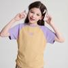 Desa Girls' Stylish Color-Block Raglan T-Shirt