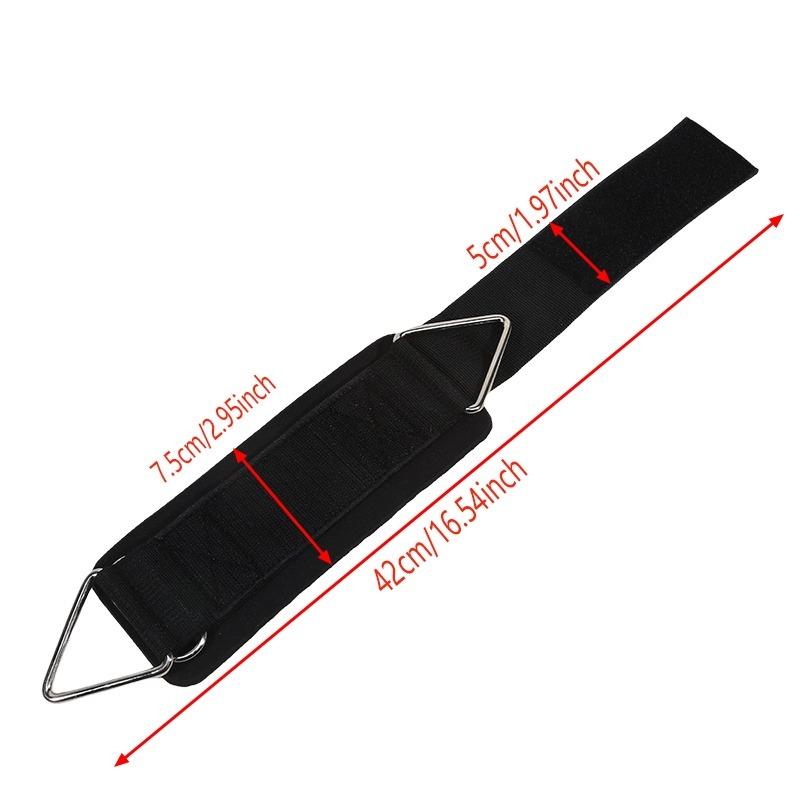 2Pcs Wristband Buckle Hand Strap Fitness Accessory for Arm Workout Training Resistance Rope Exercise Equipment