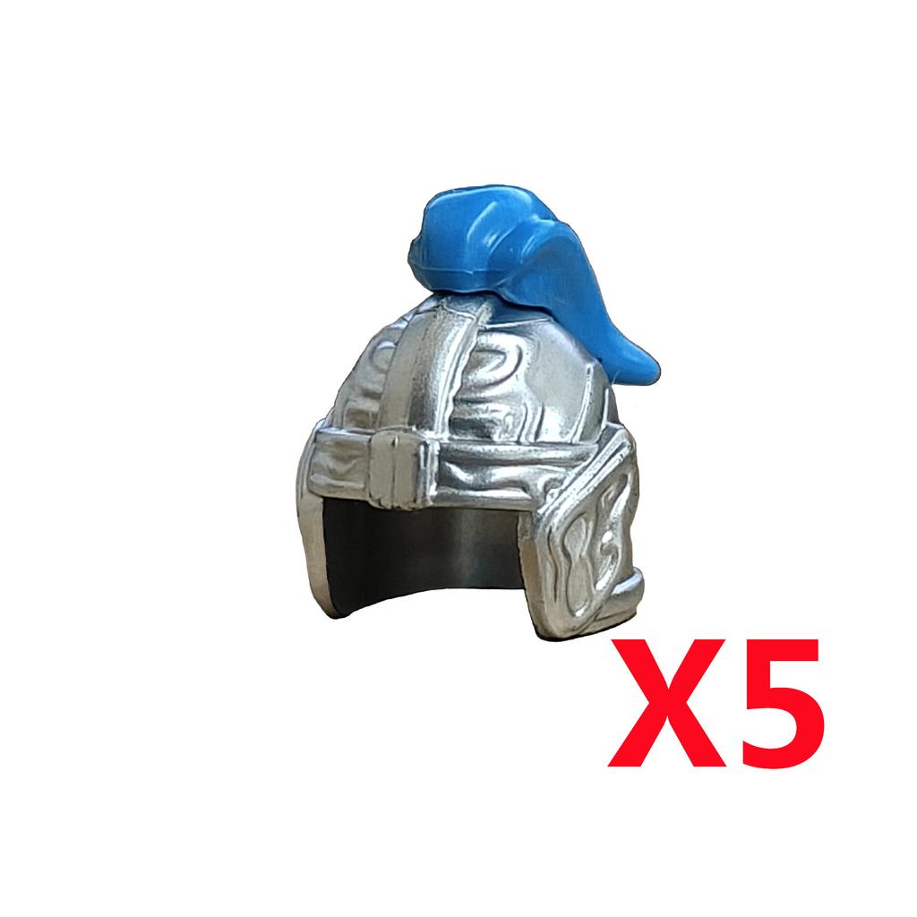 MOC Medieval Soldier Shoulder Armor Building Blocks Knight Figure Wearing Part Accessories Helmet Wings Weapon DIY Toy Gift K001