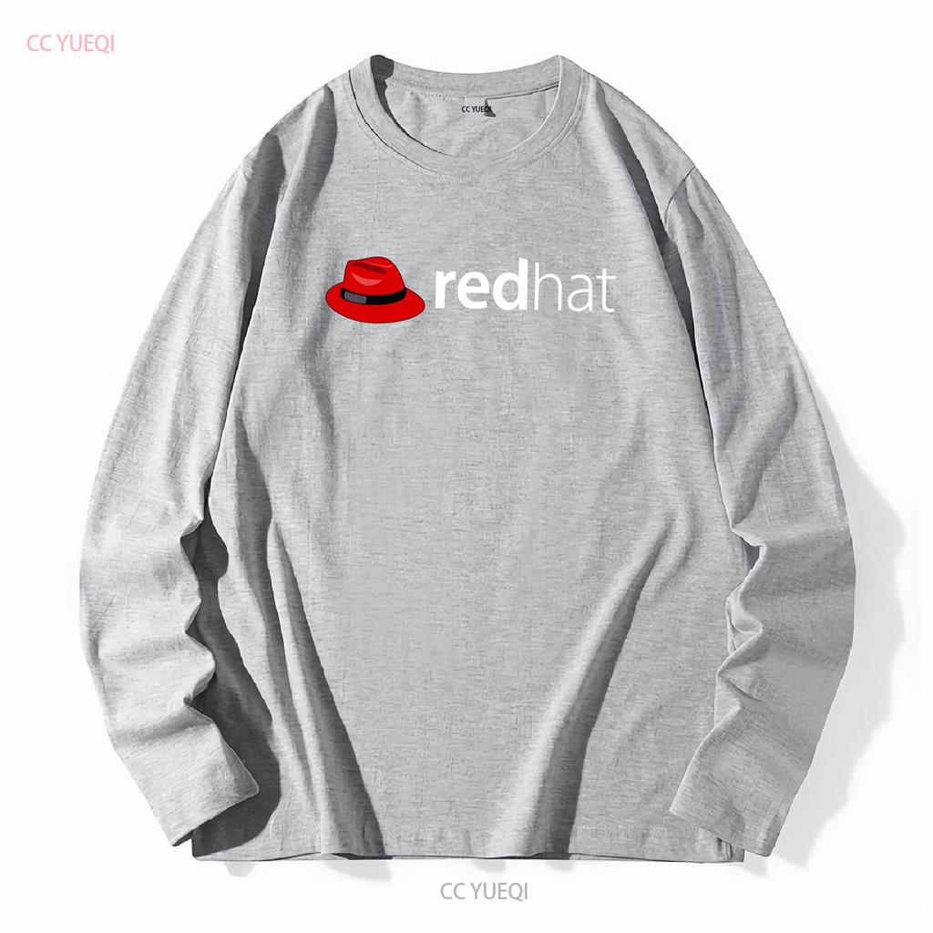 Linux Redhat Liebhaber T-Shirt Pinguin Tux Open Source OS Männer Jugend Mädchen Frauen T-Shirt Mehr Farben und Größen Vintage Gewaschen Bequem