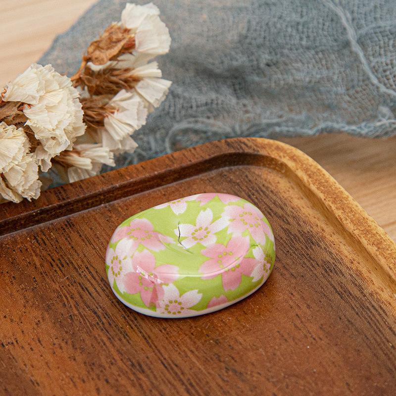 1-3pcs 6 Style Chopstick Rest Japanese Chopsticks Ceramic Decorative  Holder Rack Spoon Fork Kitchen Tools Tableware Accessories