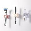 Sticky Hook No Punch with Four-Claw Design Hook Silicone Soft Claw Mold-Free Adhesive Hook for Bathroom And Desktop