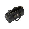 Jordan Bolso Boston de Cuero y Poliéster con Logo de Aviador Metálico Unisex Bolsos de Mano Negro DR5595-010