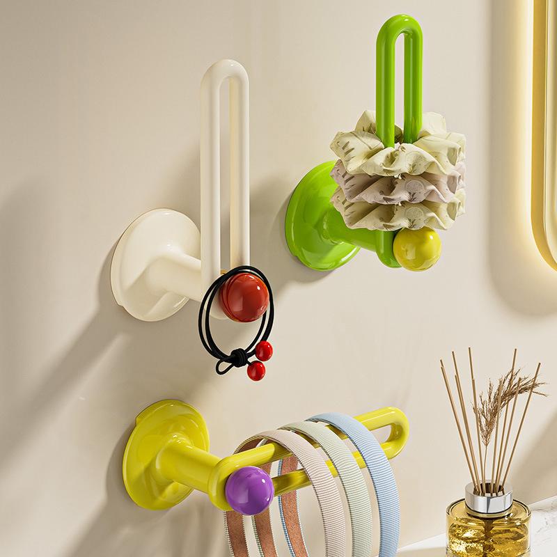 Wand Haarbandhalter Rack Mehrzweck Schmuck Halskette Armband Organizer Ständer Wand Schlüssel Stoffbeutel Aufhänger Haken