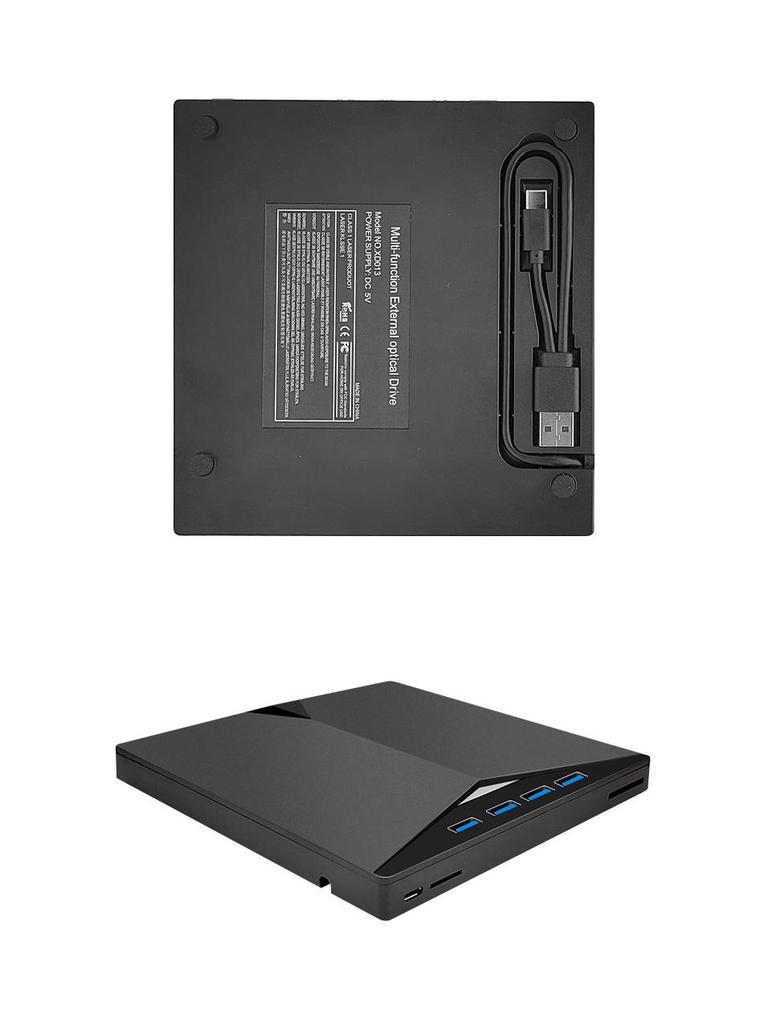 3.0 USB Optical Drive DVD/CD Burner Seven-in-One Multifunctional TYPE-C Universal External Drive