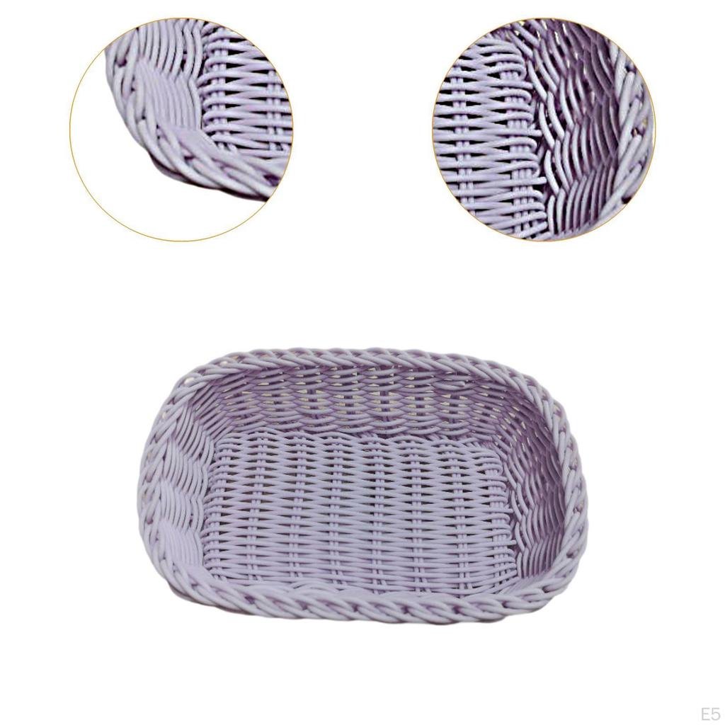 Hand -woven Shelf Baskets Organize Important Sundies Storage Basket