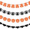 DIY Halloween Non-woven Flags Hanging Party Decor Pull Flag  Halloween Party Decoration