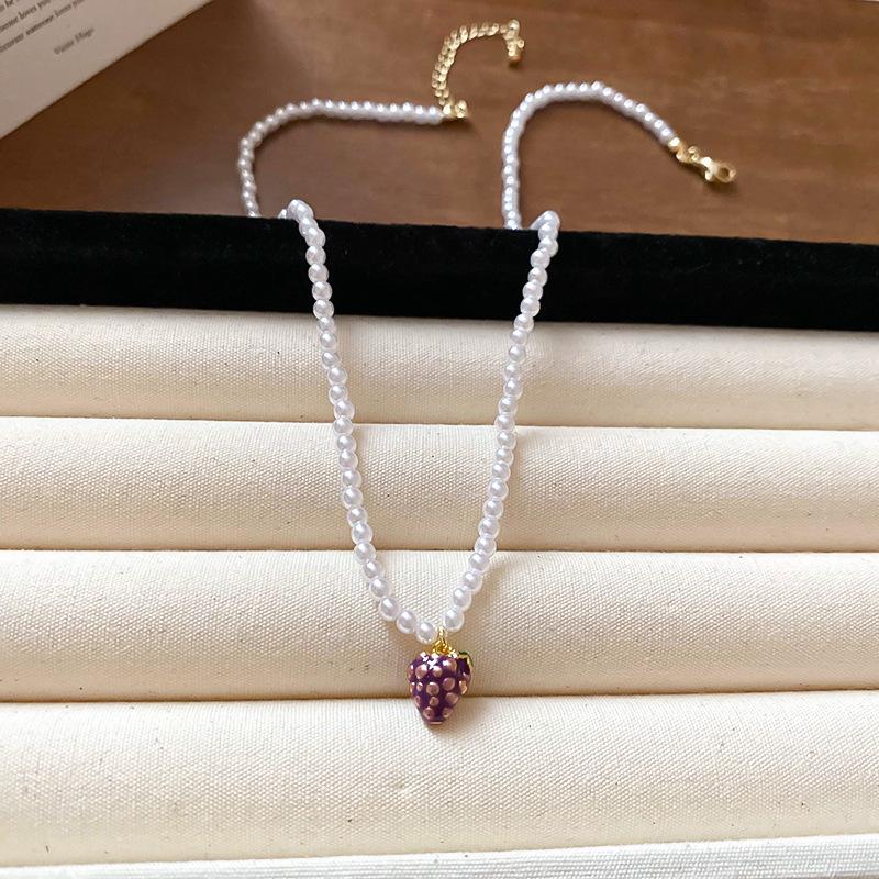 Elegant Minimalist Long Pearl Necklace - French Light Luxury High-End Women's Sweater Chain