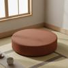 Japanese Tatami Cushion Removable Washable Cover Round Meditation Breathable Linen Textile