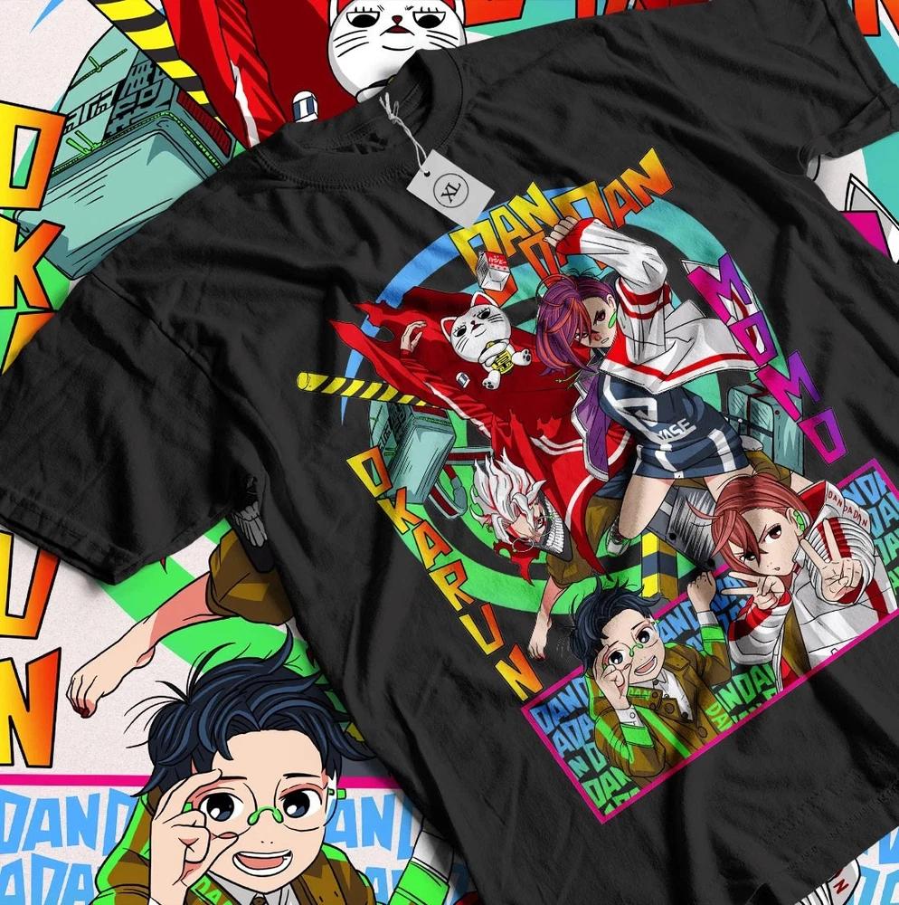 Anime Okarun Momo Unisex Hot T Shirt S
