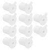 10PCS Satellite Cable Wall Grommet 25.4mm Silicon Ethernet Cable Bushing Wall Penetration Grommet for 1 Inch Hole White