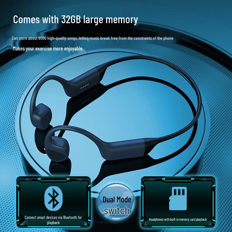 SMEBERT X16 Bone Conduction Bluetooth Sport Headphones