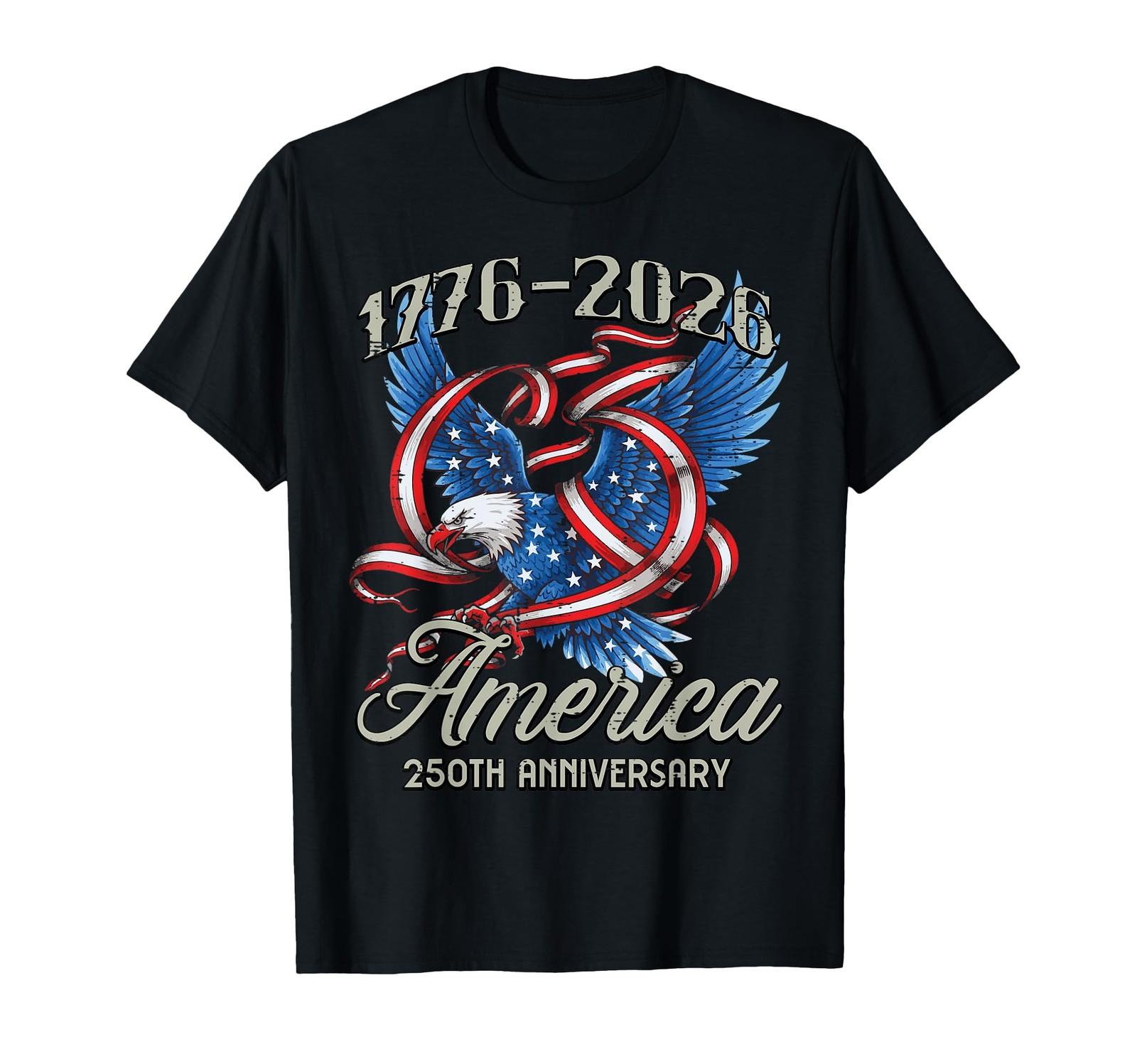250th Anniversary 1776-2026 Patriotic T-Shirt for Men Women Kids S разноцветный