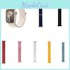 Apple Watch Nylon Sportband Met Klittenbandsluiting Voor Modellen